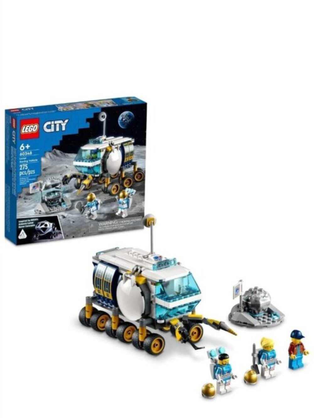 Lego  City Lunar Roving Vehicle 60348 Outer Space Toy  New In Box